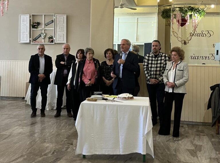 Η εκδήλωση του Συλλόγου Βασταίων για την κοπή της Πρωτοχρονιάτικης πίτας