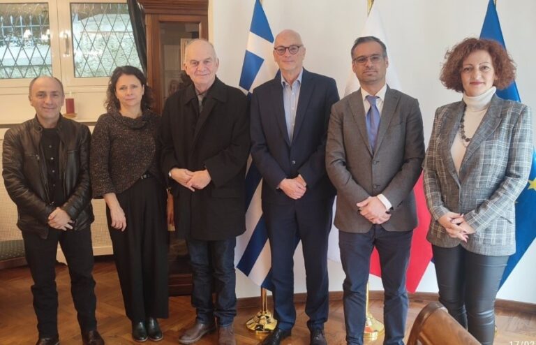 Συνάντηση της Ένωσης Συντακτών Επαρχιακού Τύπου με τον Πρέσβη της Πολωνίας