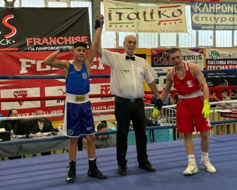 Διάκριση αθλητή με καταγωγή από την Μεγαλόπολη στο Πανελλήνιο Πρωτάθλημα Πυγμαχίας