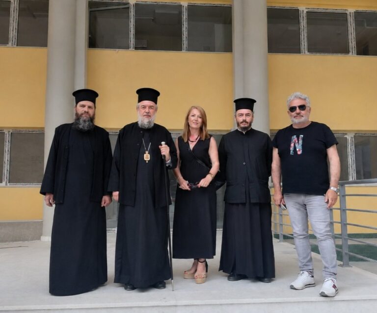 Επιθεώρηση του υπό παράδοση Γηροκομείου Μεγαλοπόλεως «Αγία Θεοδώρα η εν Βάστα» από τον Σεβασμιώτατο Μητροπολίτη Γόρτυνος και Μεγαλοπόλεως κ. Νικηφόρο
