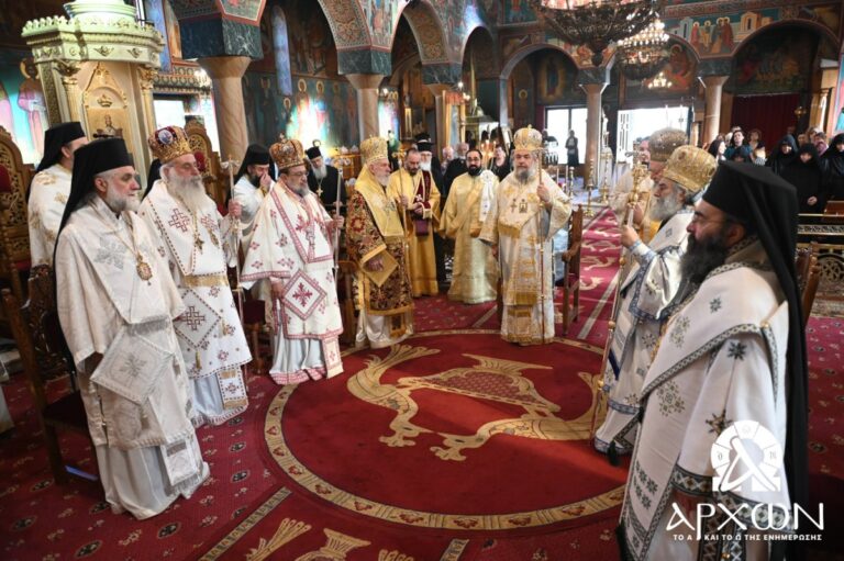 Λαμπρά τα ονομαστήρια του Μητροπολίτη Γόρτυνος και Μεγαλοπόλεως Νικηφόρου (photo)
