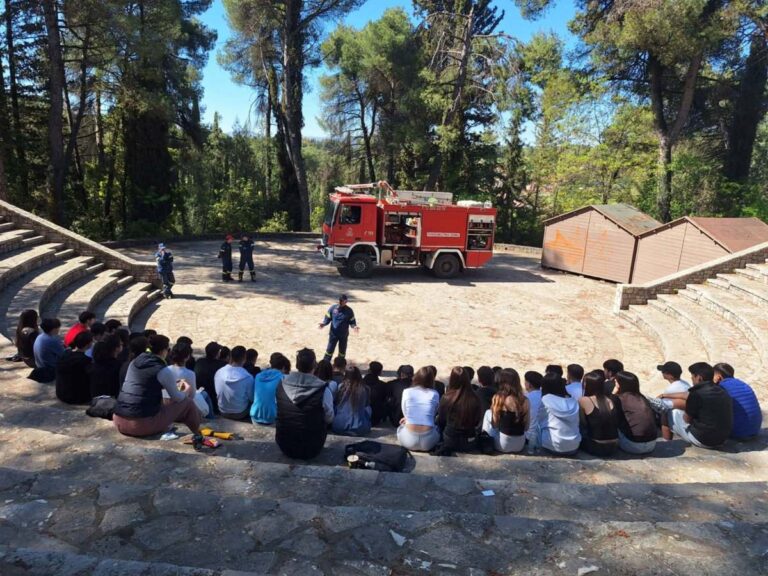 Πυροσβεστική Παιδεία σε όλη την Αρκαδία – Βιωματικές ασκήσεις, παρουσιάσεις και εκκενώσεις σε σχολεία (photo)